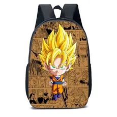 Mochila Escolar Infantil Juvenil goku dragon ball personagem moda lançamento