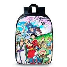 Mochila Pequena Pré-escolar One Piece Luffy Pirata Anime Lançamento