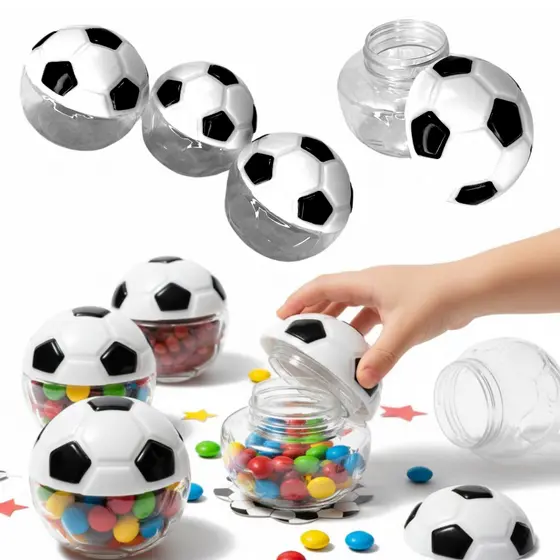 Kit 10 15 25 30 Bolinha de Futebol Tubete Bola Lembrancinha Baleiro Aniversário