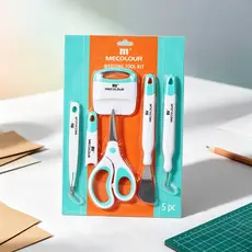 5 Peças Conjunto de Ferramentas de Vinil Cricut Maker Silhouette Adequado para DIY Manual Mecolour