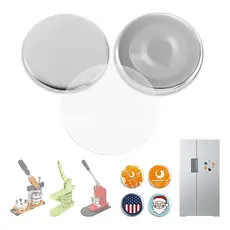 44/58mm Branco Pins E Bottons Ímãs De Geladeira 50 Kits Para Mecolour Máquina De Button