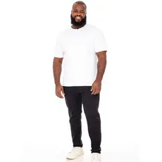 Calça Jeans Preta Masculina Plus Size