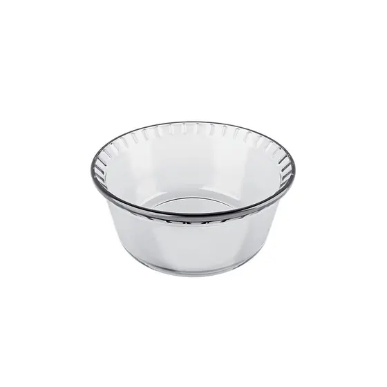 Forma Redonda para Suflê Marinex em Vidro 1,4l - 1 Peça