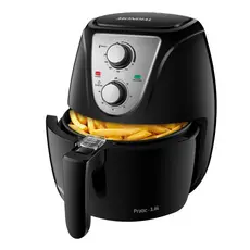 Fritadeira Elétrica Air Fryer Mondial Pratic AF-36-BI 3,6L Inox/Preta - 110V