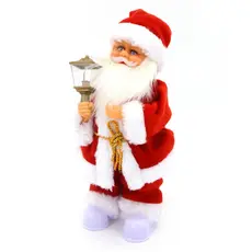 Papai Noel Musical Cazza 30cm Cx-257 Cx