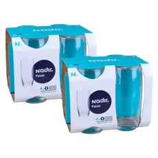 Kit Conjunto de Copos Favo 430ml com 8 Nadir 7642