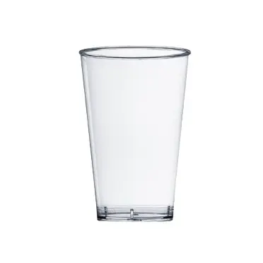 Copo Acrílico Crystal 300ml Sem Tampa PIC 300 Plastilânia Pacote 10 Unidades