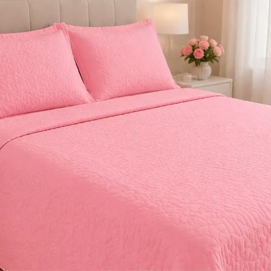 Cobre Leito Colcha Casal Queen Matelado Ultrassonico Slim