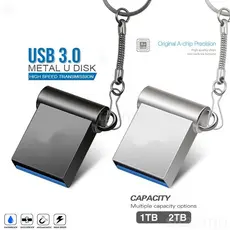 USB 3.0 2Tb 1TB 128Gb 64GB 32GB 16GB 8GB Pendrive Metal Flash Drive Memória De Disco De Alta Velocidade Varanda
