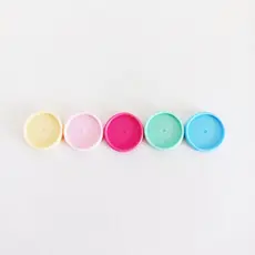 Kit com 11 discos para caderno inteligente tamanho 31mm G candy color