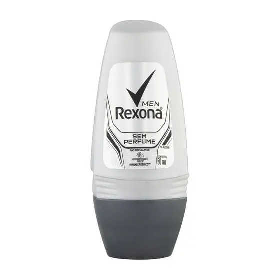 Desodorante Roll On Rexona Men Sem Perfume 50ml