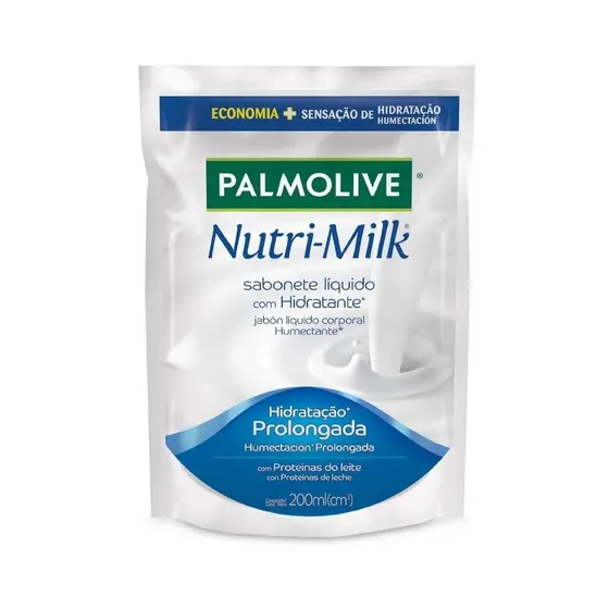 Sabonete Liquido Palmolive Nutri-Milk Refil 200ml