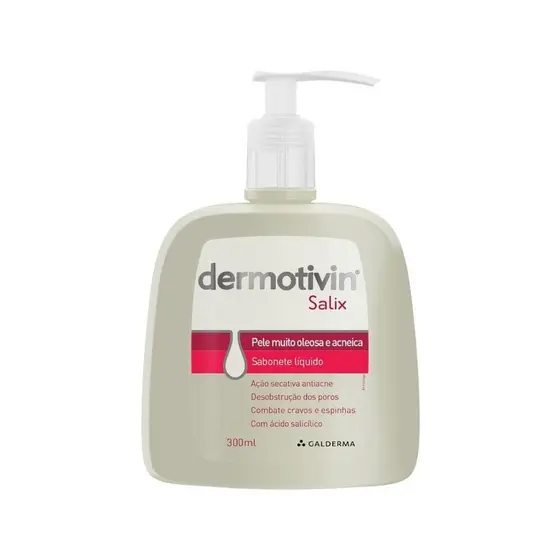 Sabonete Liquido Dermotivin Salix 300ml