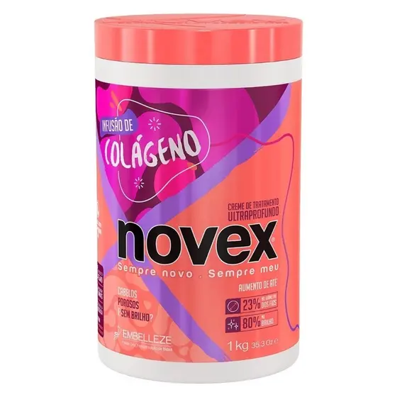 Creme de Tratamento Novex Infusao de Colageno 1kg