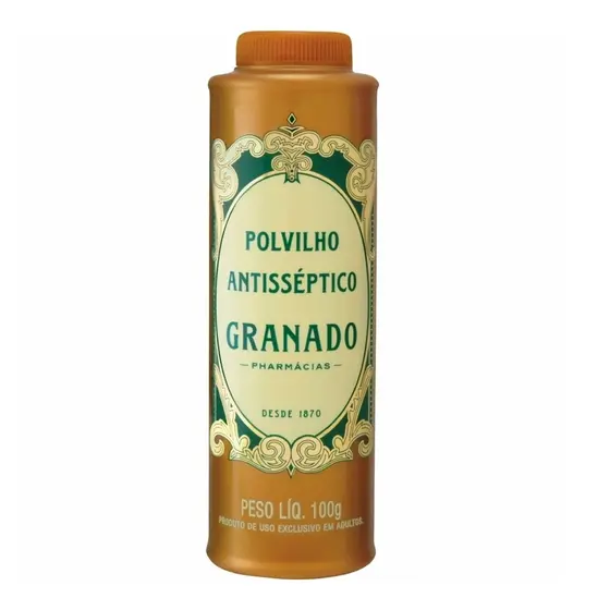 Talco Antisseptico Polvilho Granado Tradicional 100G