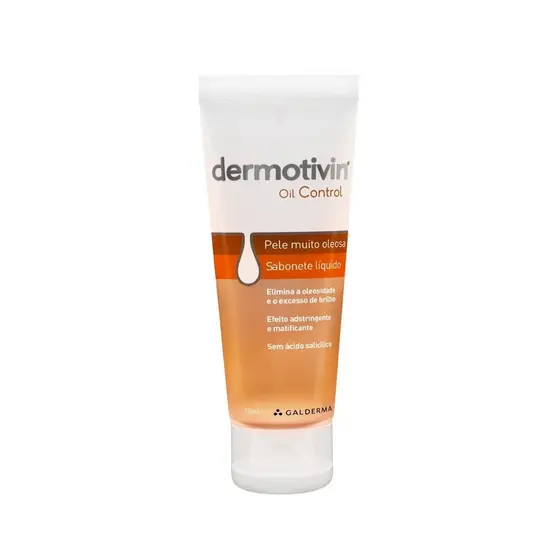 Sabonete Liquido Dermotivin Oil Control 70ml