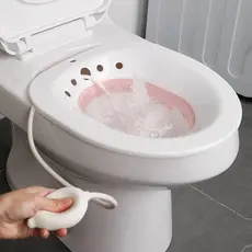 Bacia Para Banho Assento Banheira Bidê Sem Agachamento