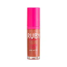 GLOSS GLITTER RUBY KISSES ELECTRIC GLAZE CORAL 6ML