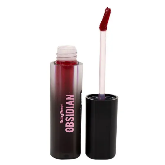 BATOM LABIAL LIQUIDO OBSIDIAN OCL06 - RUBY ROSE HB7100