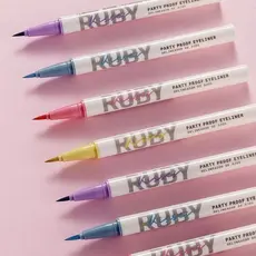 DELINEADOR EM CANETA PARTY PROOF AMARELA RUBY KISSES