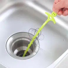 Desentupidor Coletor De Cabelos Para Pia Ralo Banheira Lavabo Plástico 51cm
