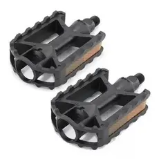 Pedal Bike Mtb Nylon Metalciclo Rosca Grossa 9/16 C Refletor