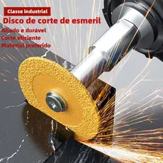 Mini disco de corte Emery, pode ser usado com broca elétrica manual / moedor angular