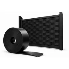 Protetor de Portão Cerca Preto 7cm até 50m