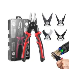 KIT De Alicate Universal 5 Em 1 Multifuncional