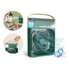 Mini Ar Condicionado Ventilador Umidificador Climatizador