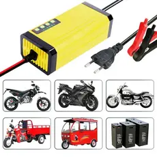 Carregador de Baterias Automotivo E Motos 12v Inteligente.