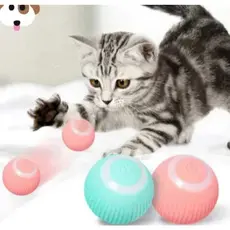 Gato Bola Brinquedo Elétrico Automático Rotação Interessante Gatinho Cão para treinamento de gatos auto-move L-35-02