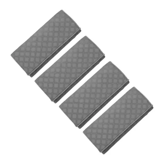 Kit 4 Tapete De Louça Escorredor Aparador Secagem Rápida Alta Absorção Design Funcional Gourmet Cozinha