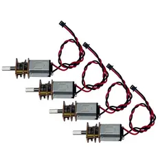BO 4PCS Torque DC3V-6V Motores De Redução De Motor De Engrenagem Precisa Para Brinquedo E Dispositivo De Robótica Com De