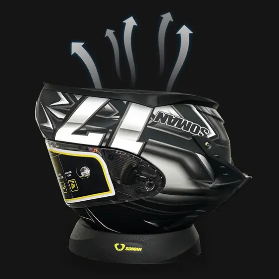 BO Motocicleta Moto Capacete Profissional Serviço Almofada Anel Suporte Donut