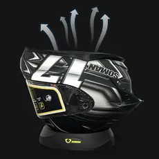 BO Motocicleta Moto Capacete Profissional Serviço Almofada Anel Suporte Donut