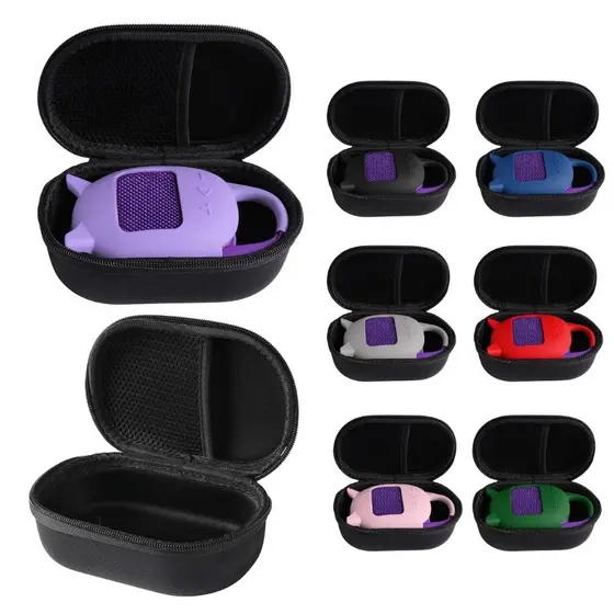 BO Strong Silicone Case Skin Para Clip 5 Speaker Preto EVA Capa Protetora