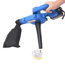 BO Atualizado Fivela Anel Longo Bocal Soprador Saco De Pó Ferramenta Manual De Limpeza Durável -