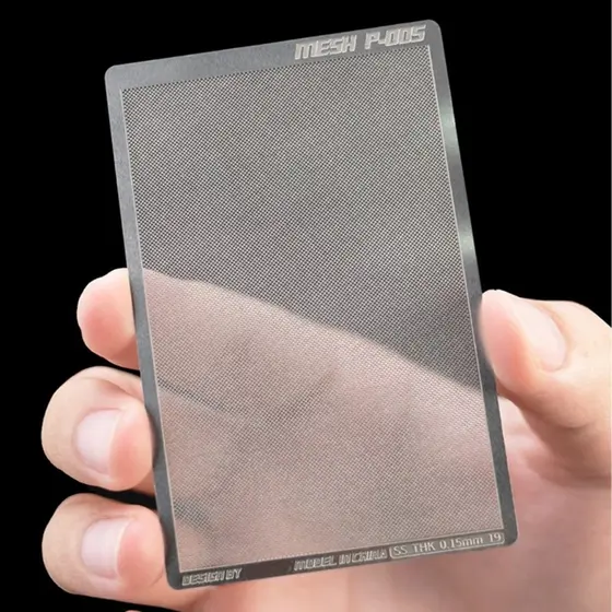 HAN Radiador Meshes Foto-Gravados Para Modelar Grelhas Fotoetchedas E Malhas Painéis Perfurados Aço Inoxidável