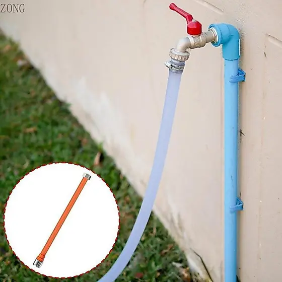 ZONG Extensor Torneira Anti Respingos Para Economia ABS Extensão Mangueira 1 2 Pias Públicas Domésticas