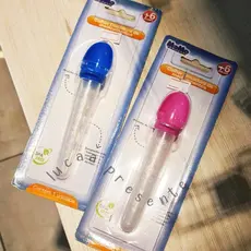 Colher dosadora de Medicamentos infantil  Bebê Cuidados Saúde rosa azul