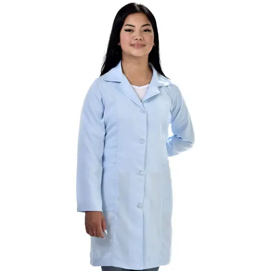 Jaleco Feminino Oxford Manga Longa