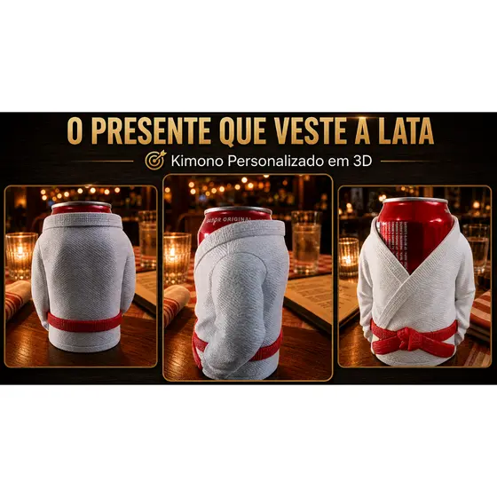Porta-canetas e Latas Kimono 3D