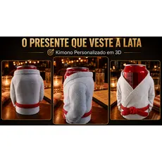Porta-canetas e Latas Kimono 3D