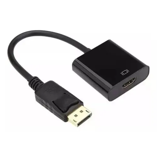 Adaptador Conversor Displayport Macho Para Hdmi Fêmea