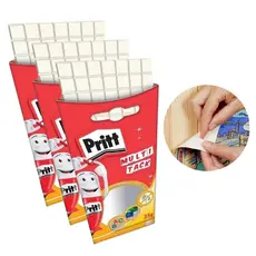 Massa Adesiva Pritt Multi-Tack 35g Kit c 3 - Reutilizável e Prática