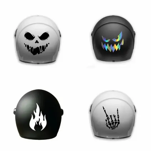 Adesivos para Capacete de Moto: Vinil Ultra Resistente! Renove o Visual do Seu Capacete