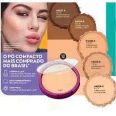 Pó Compacto Facial Avon Color Trend 7g Maquiagem Com Espelho e Sem esponja e Pó sem espelho