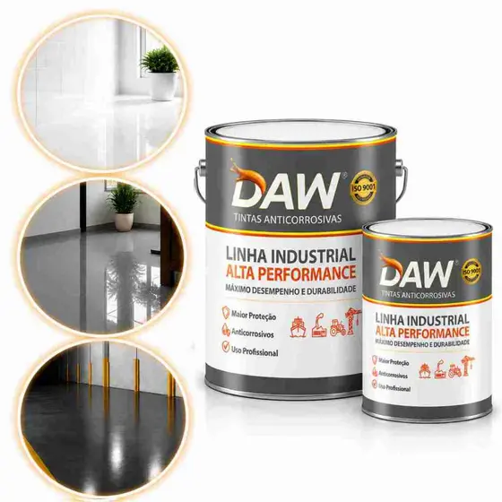 Tinta Epóxi para Pisos Base Solvente 900ml Banheiros e Cozinhas – Alta Resistência Química e Umidade