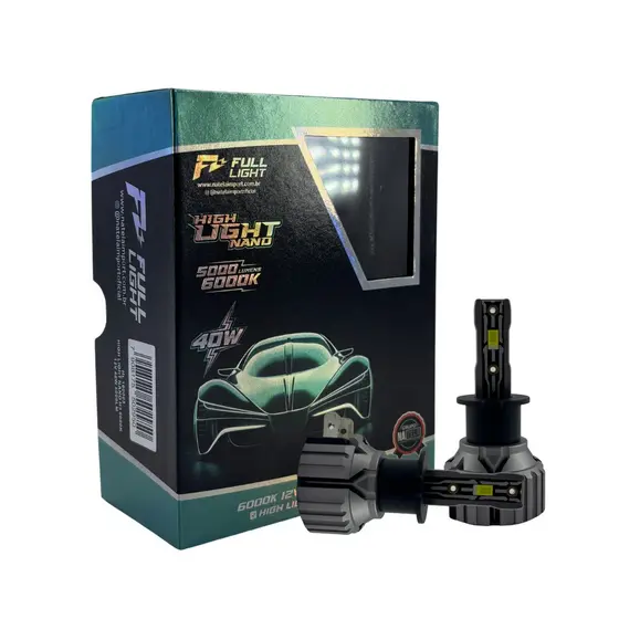 Par High Light Nano H7 6000K 12V 40W 5000LM